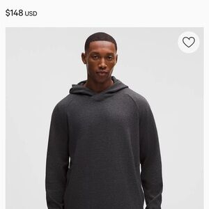 lululemon athletica Men's Gray Hoodie